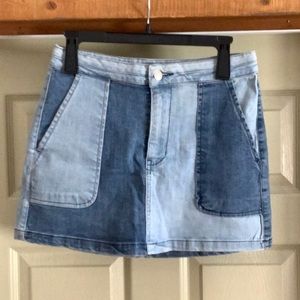 Signature8 Denim Mini Skirt